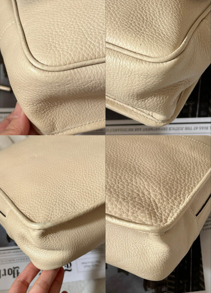 Vintage Loewe雕花大銀扣shoulder bag🗝️