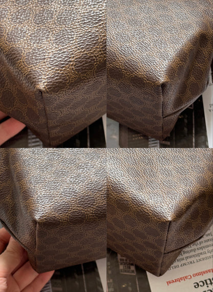 Vintage Celine macadam pouch🧸