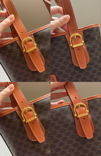 Vintage Celine macadam tote