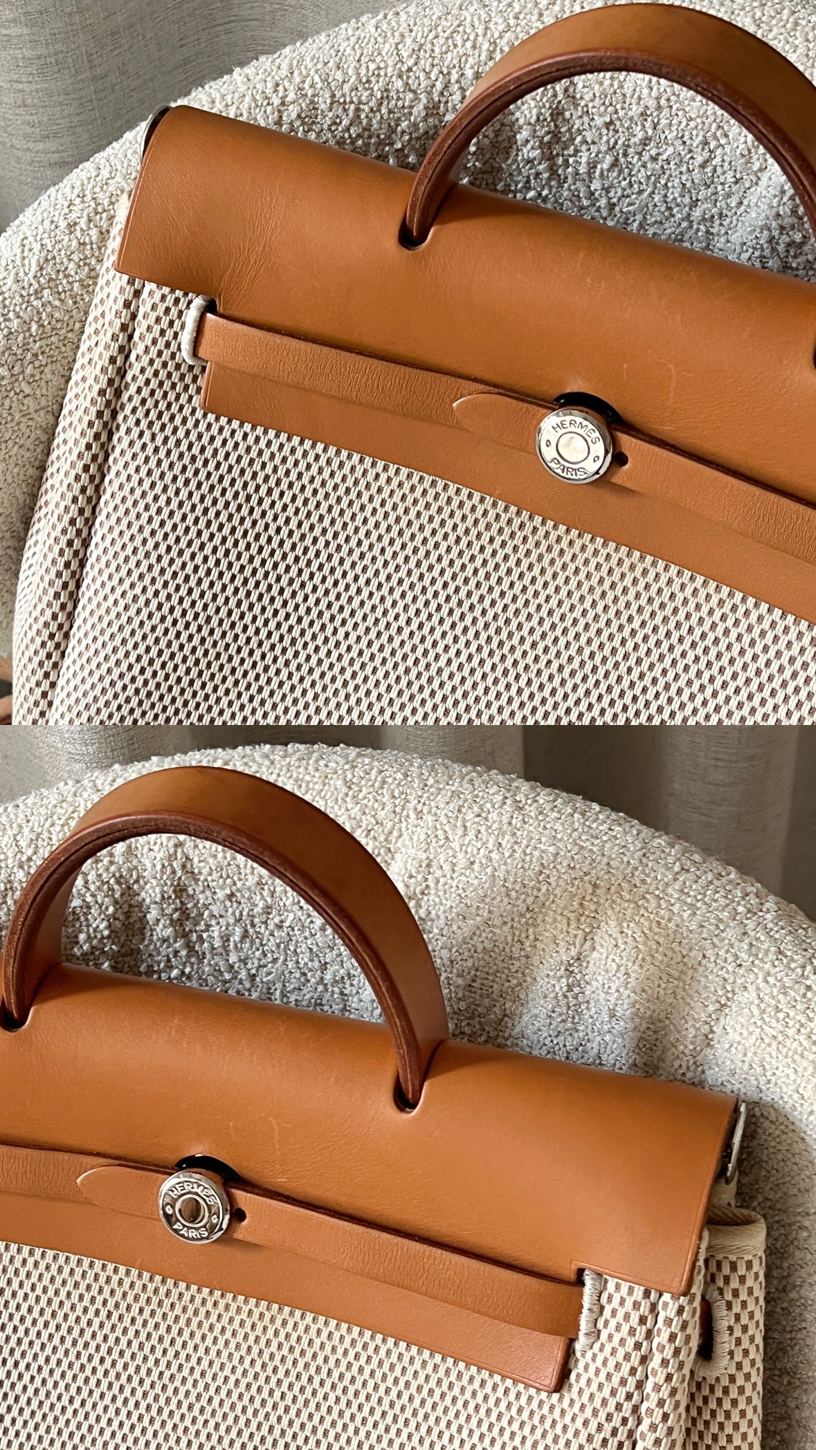 Vintage Hermes herbag backpack 28