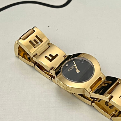 Vintage Fendi gold watch
