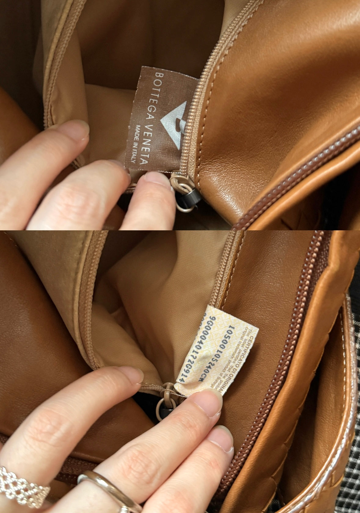 Vintage Bottega Veneta intrecciato double pocket bag🧸