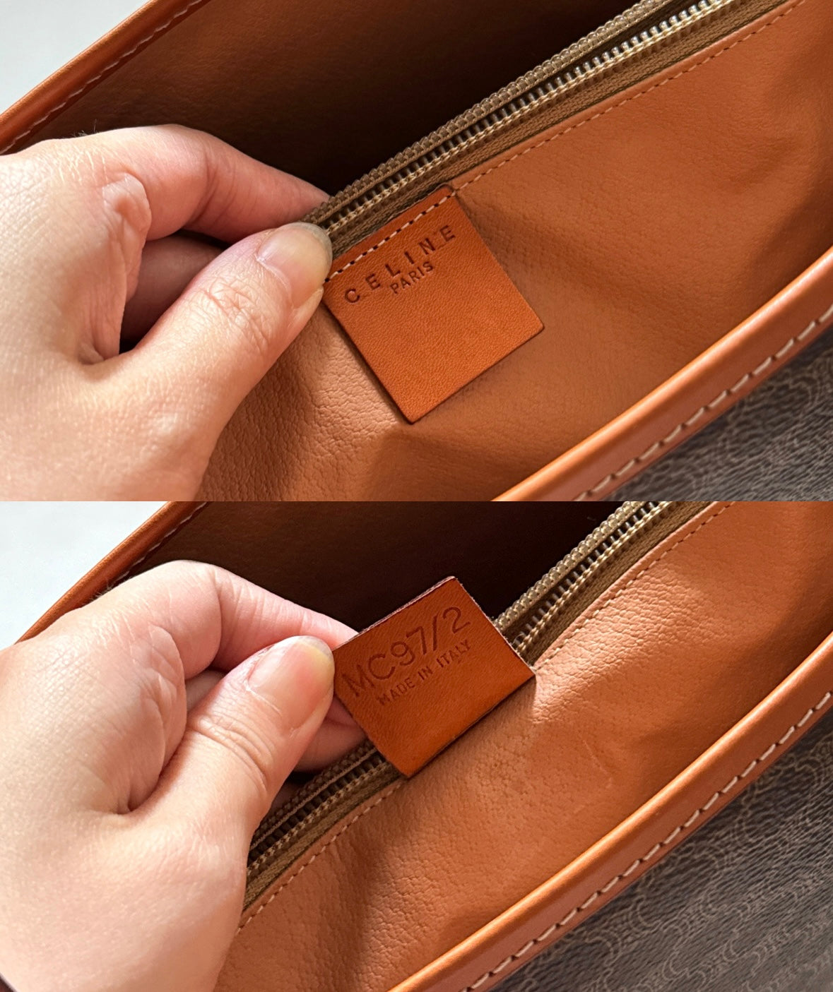Vintage Celine macadam tote