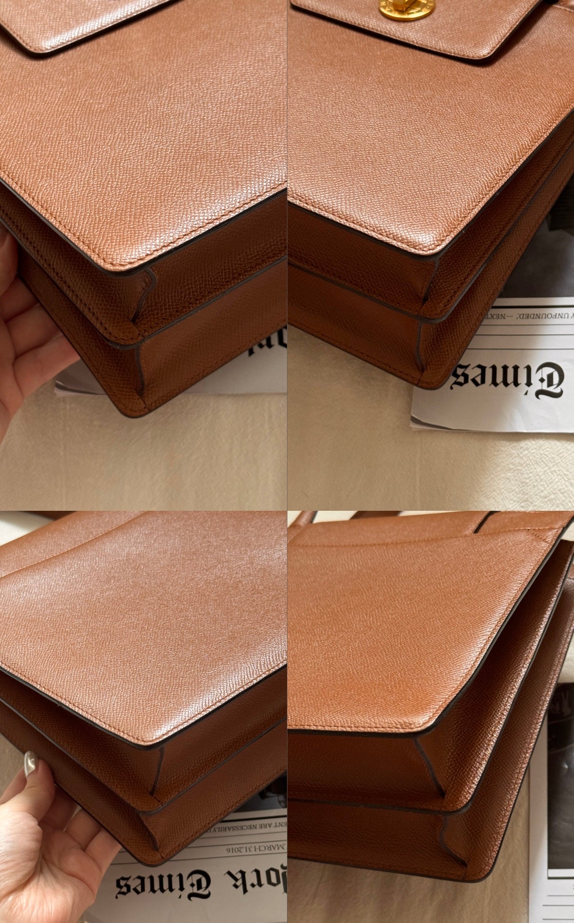 Vintage Bvlgari 風琴tote bag 2-way