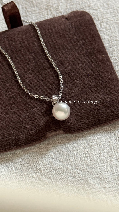 Vintage Mikimoto pearl necklace