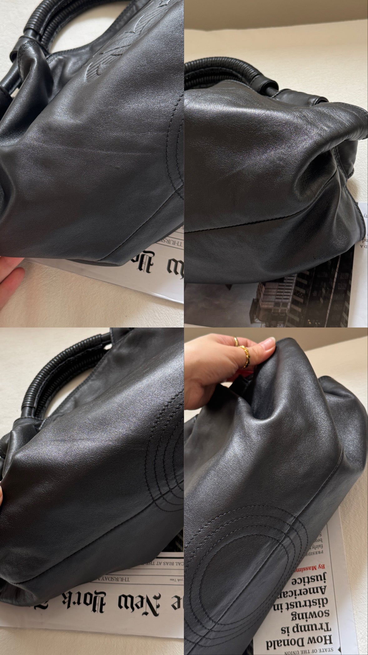 Vintage Loewe lambskin bag🪐