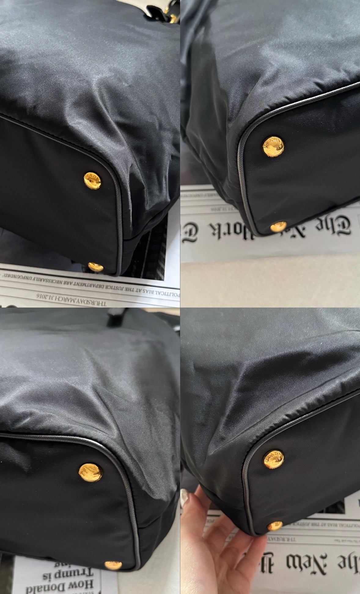 Vintage Prada 尼龍shopping tote🧺