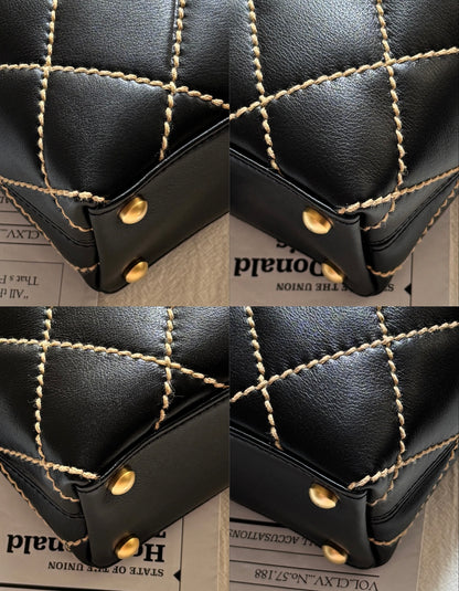 Vintage Chanel calfskin vivian tote