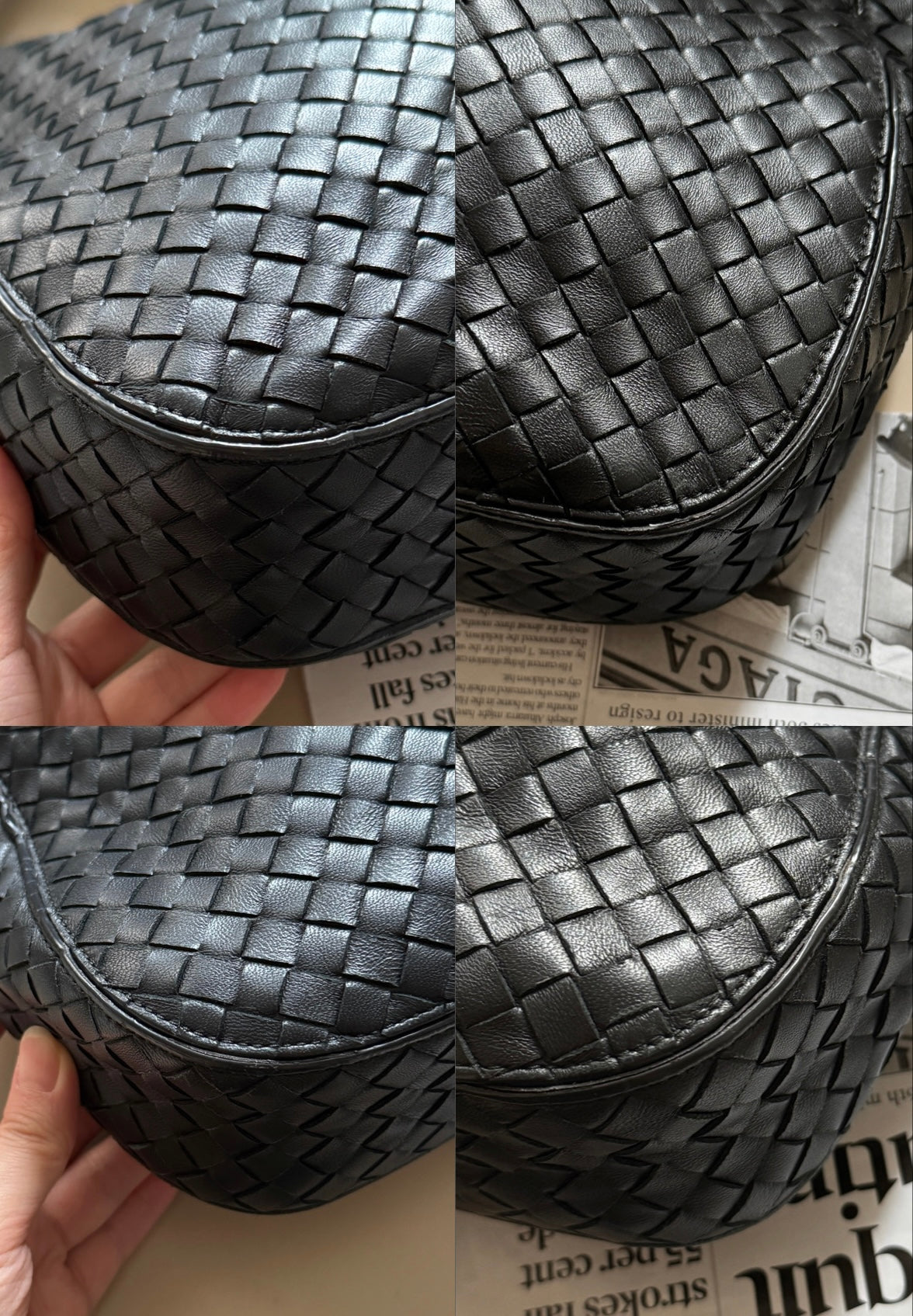 Vintage Bottega Veneta chained hobo🪐