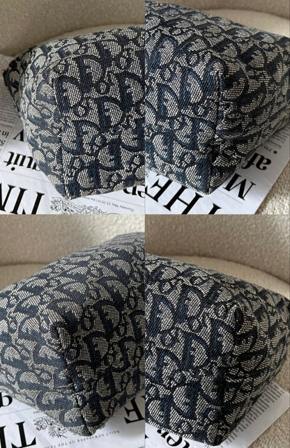 Vintage Dior navy trotter 飯盒包 box bag