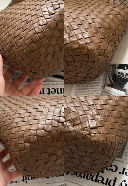 Vintage Bottega Veneta leather bucket🧺