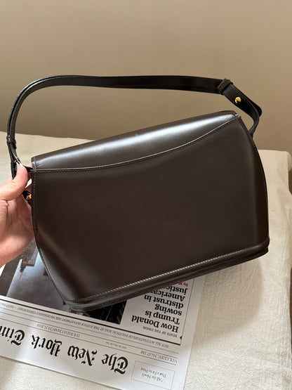Vintage Bally 2-way leather bag🍩