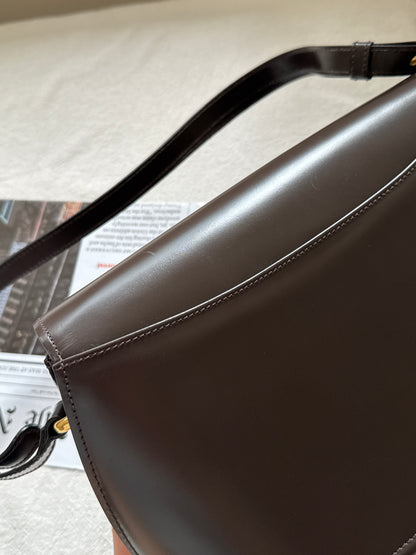 Vintage Bally 2-way leather bag🍩