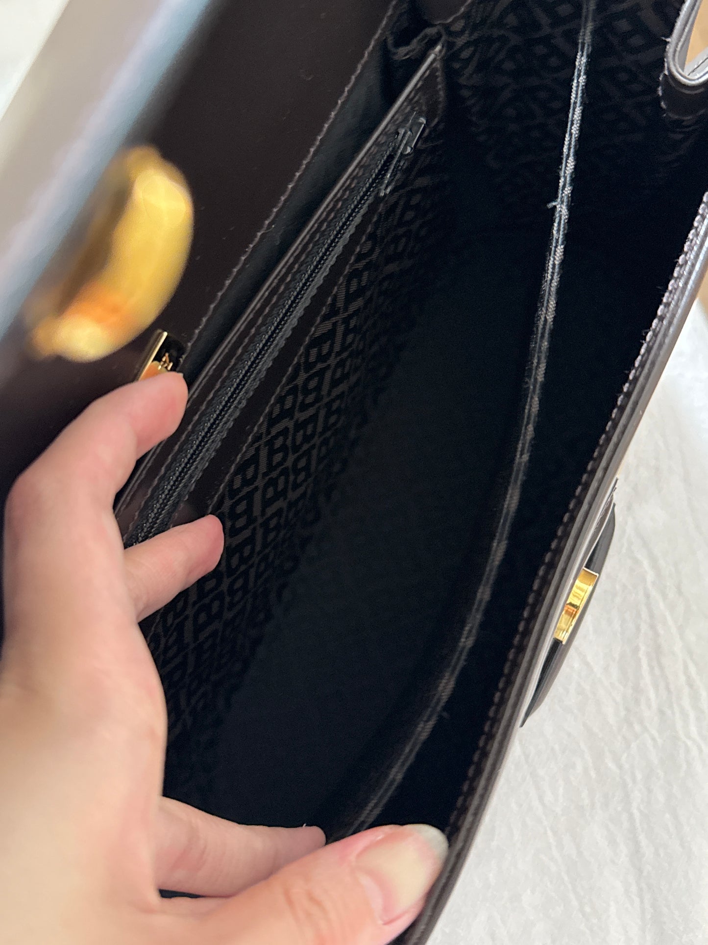 Vintage Bally 2-way leather bag🍩