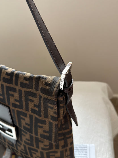 Vintage Fendi zucca square baguette 🥖