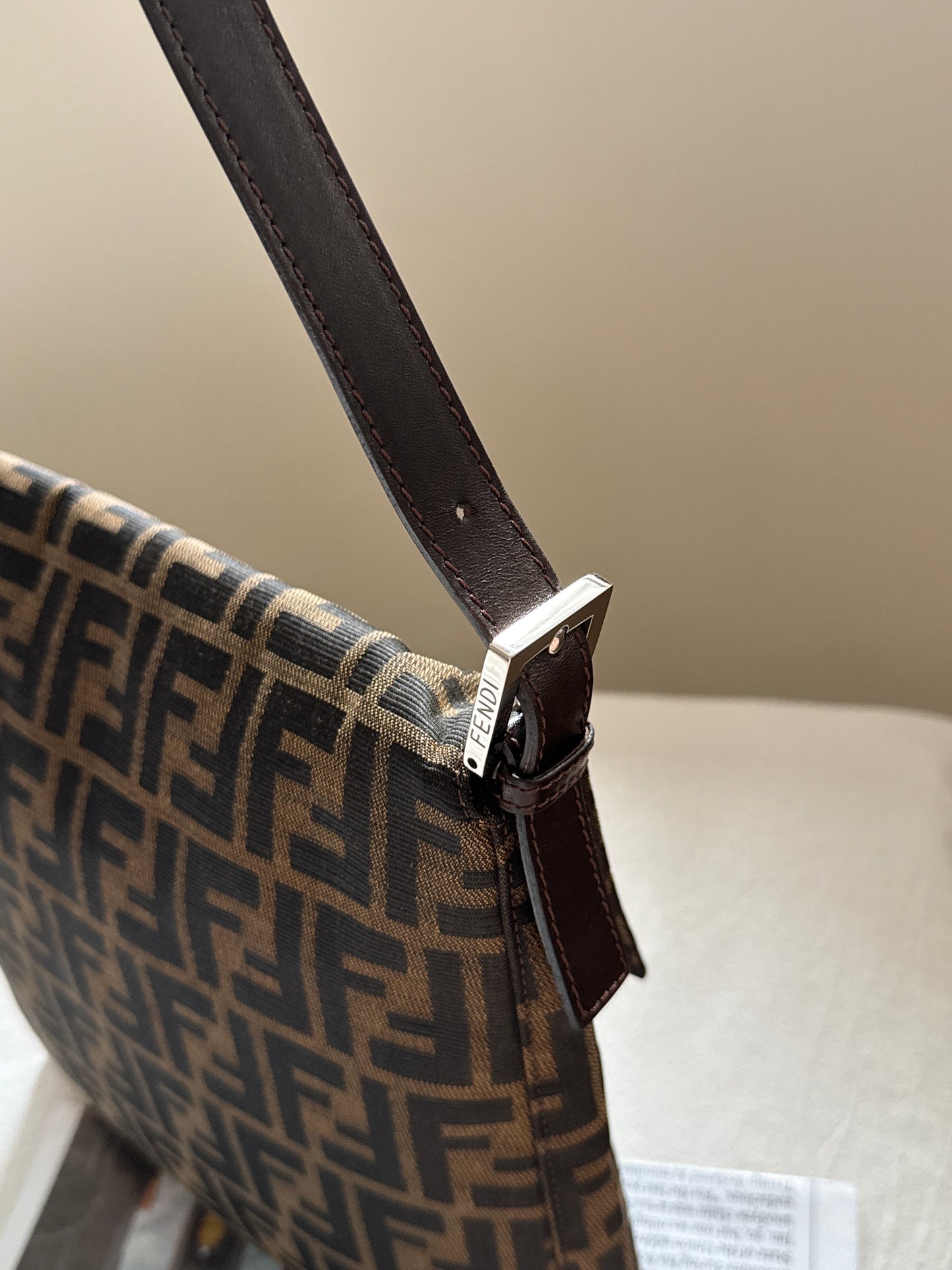 Vintage Fendi zucca square baguette 🥖
