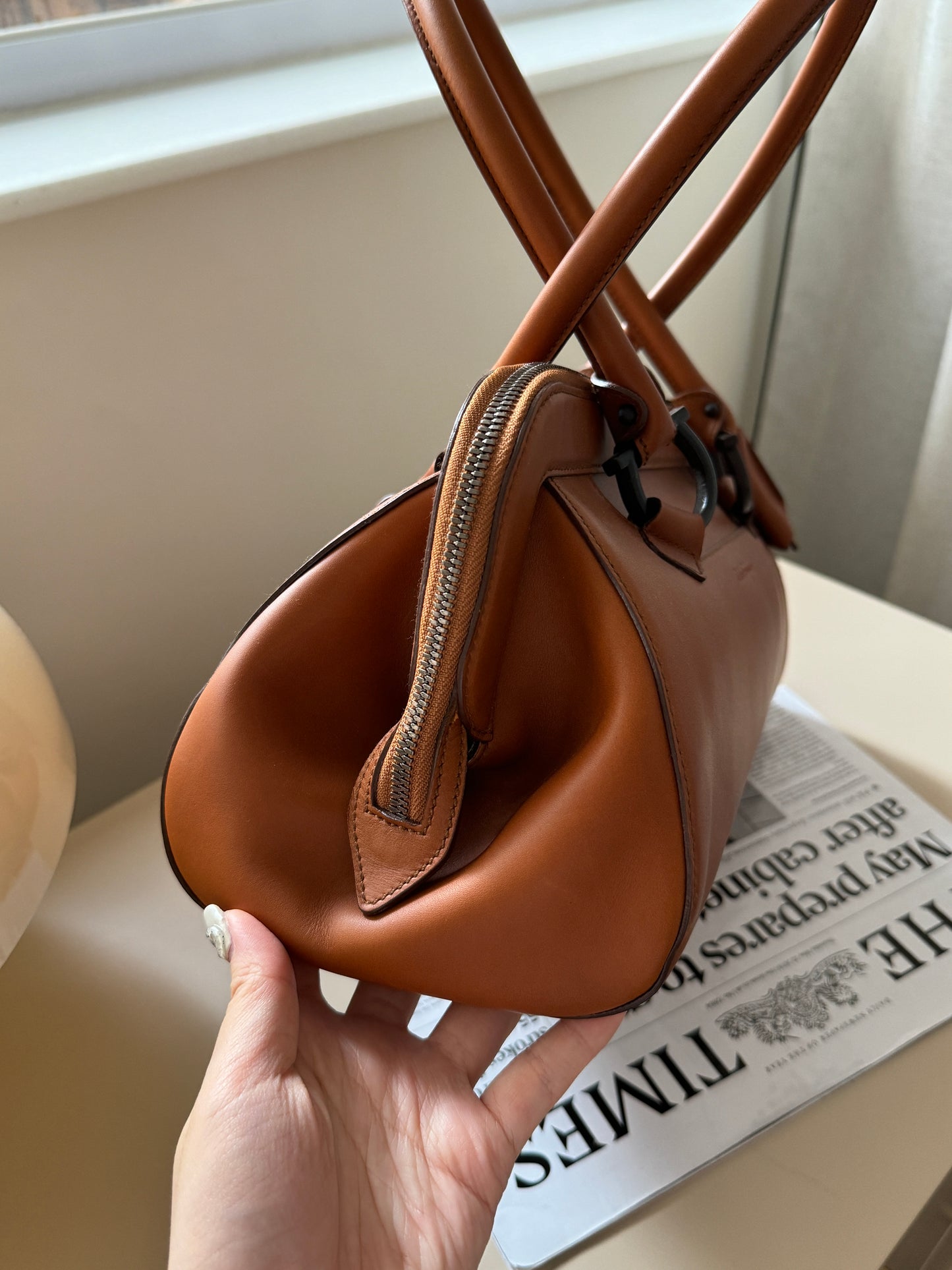 Vintage Salvatore Ferragamo木扣shoulder bag🪵