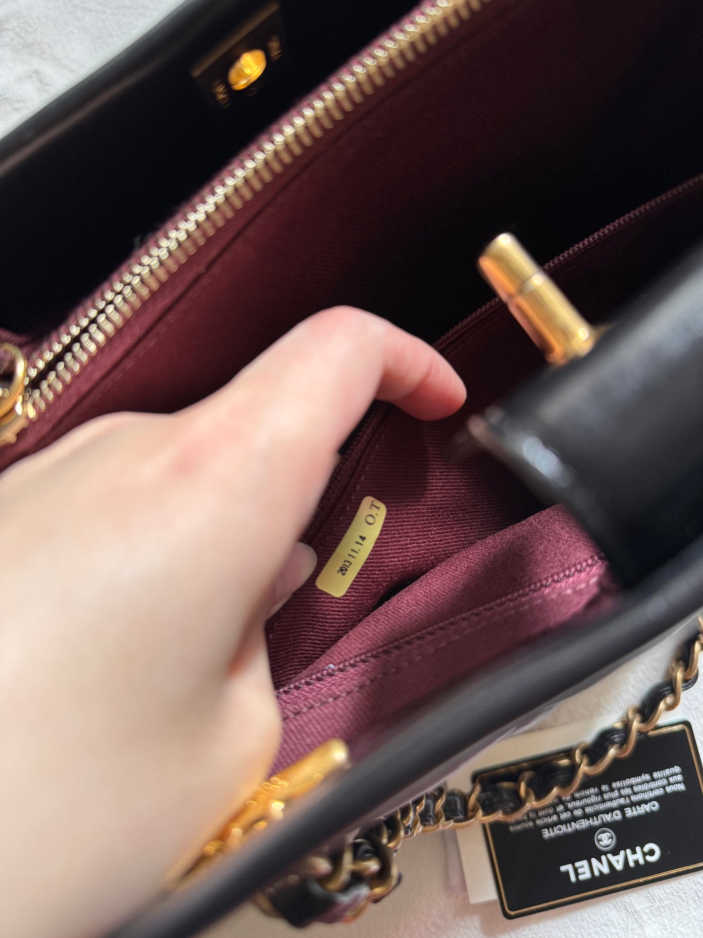 Vintage Chanel calfskin tote bag💫