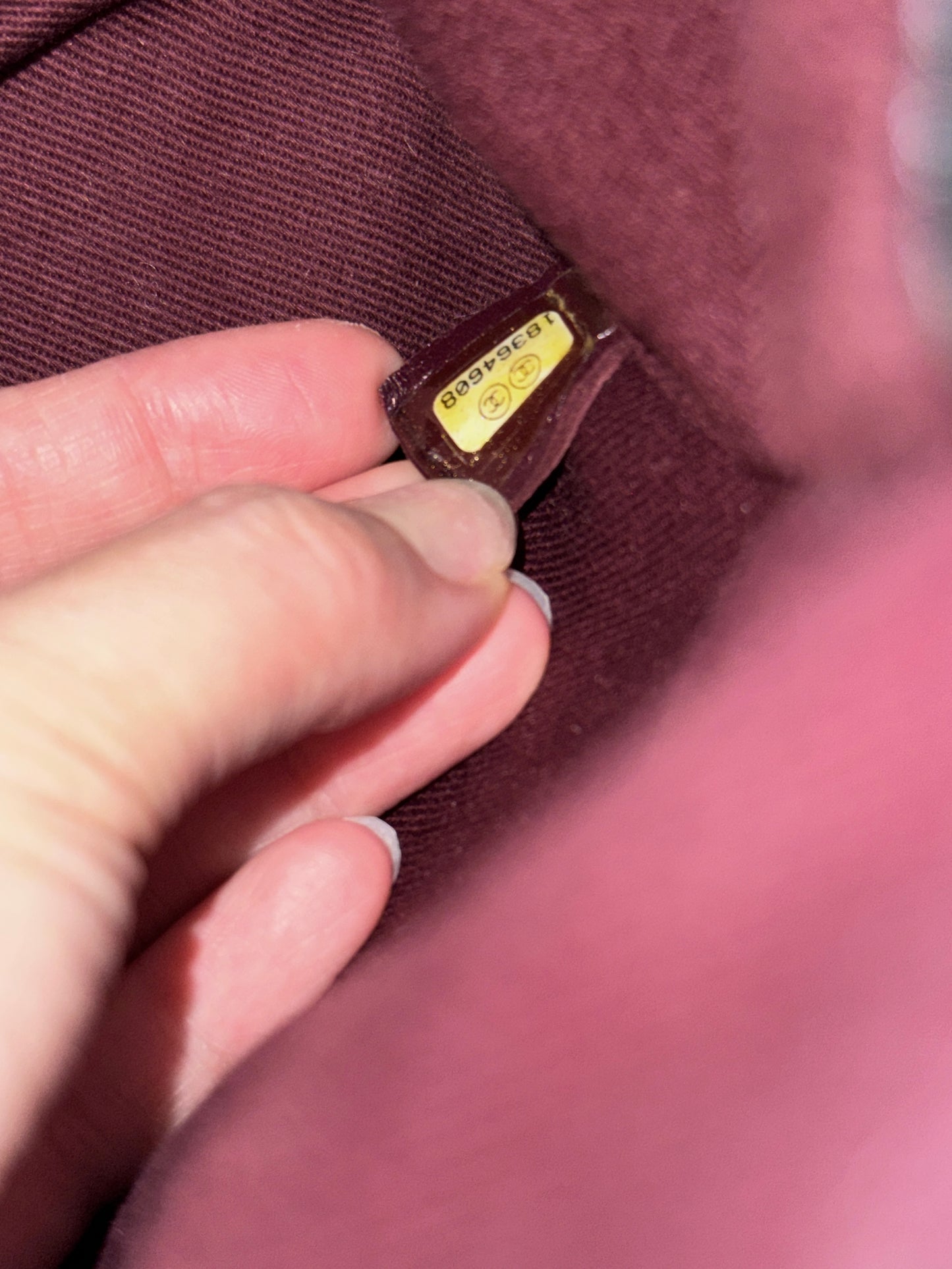 Vintage Chanel calfskin tote bag💫