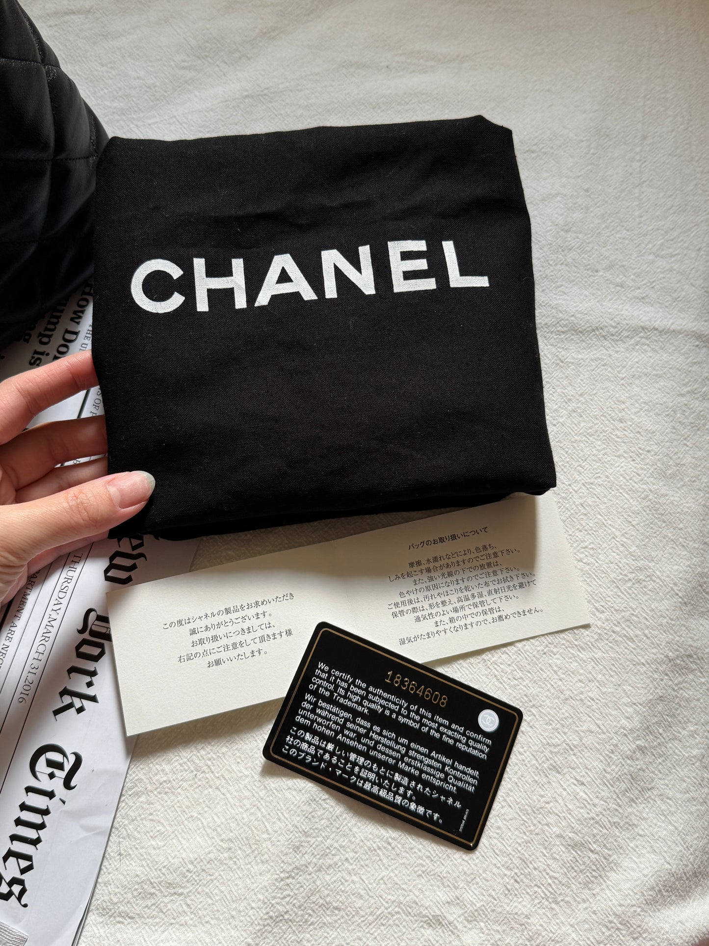 Vintage Chanel calfskin tote bag💫