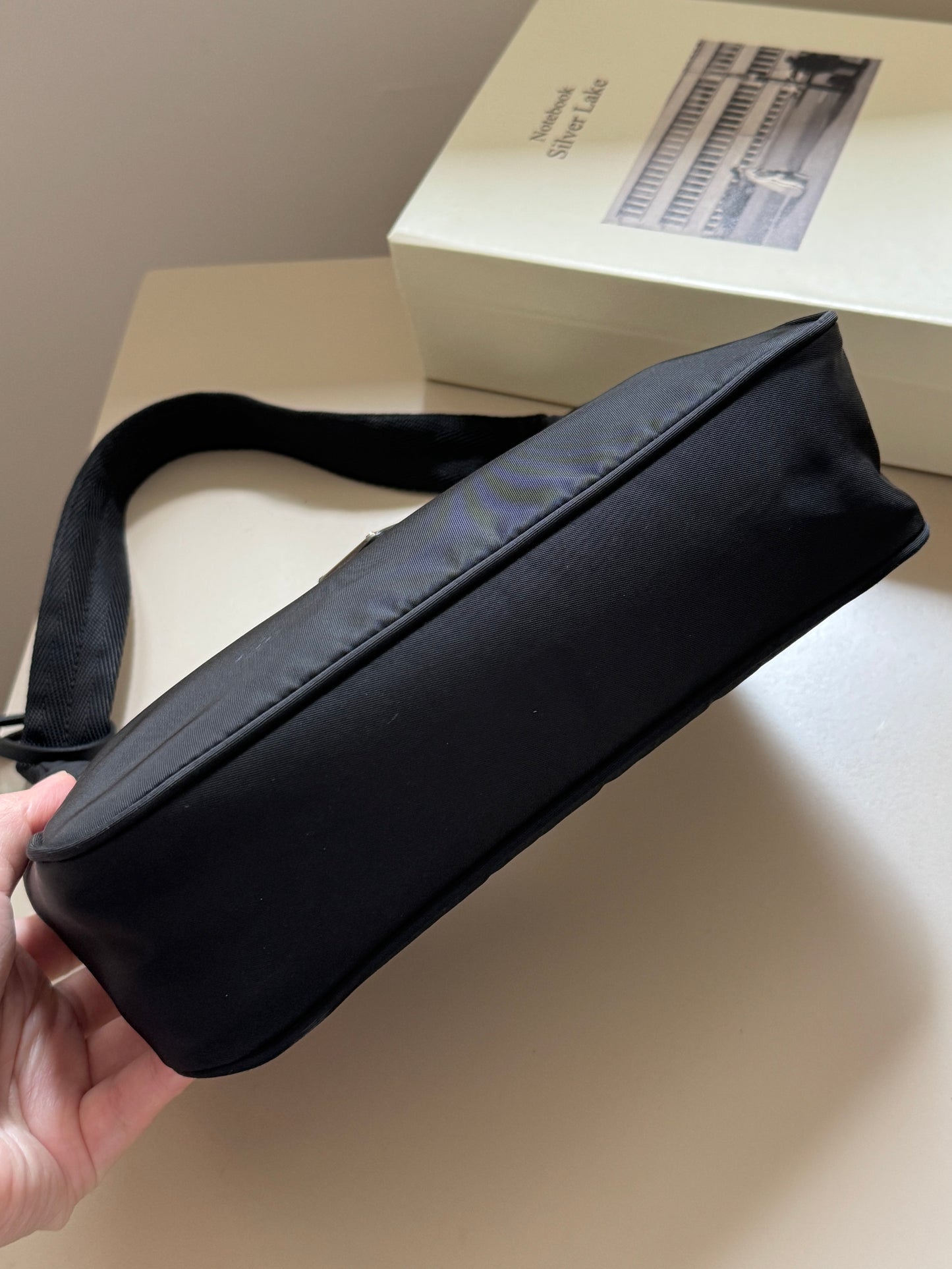 Pre-owned Prada re-edition nylon hobo🕶️