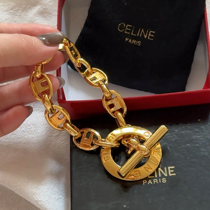 Rare! 1990s Vintage Celine triomphe bracelet 💫✨