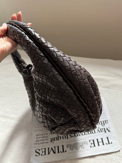 Vintage Bottega Veneta 深棕色半月hobo🌙