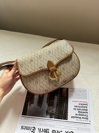 Vintage Dior 豬鼻扣馬鞍包🍯