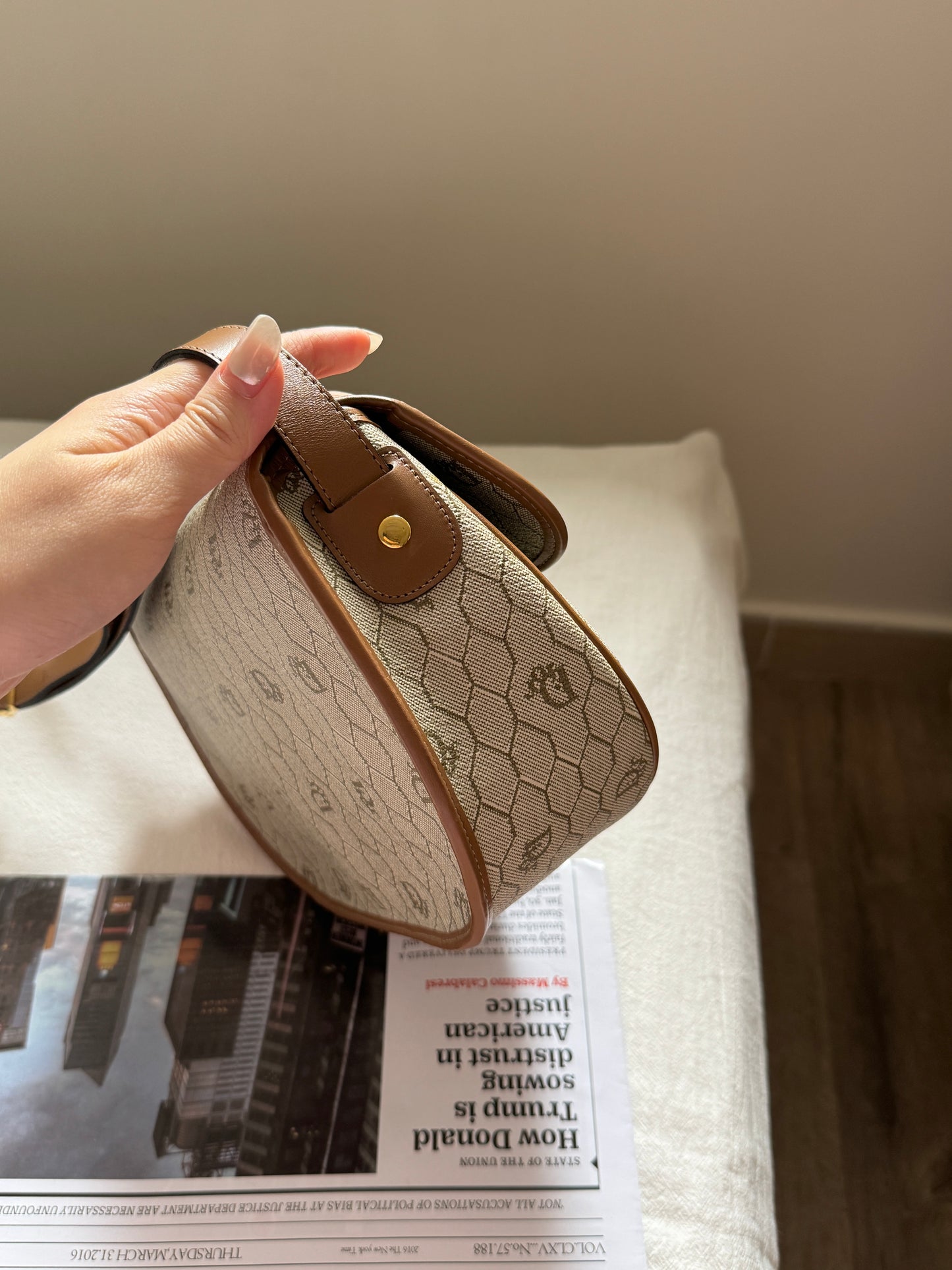 Vintage Dior 豬鼻扣馬鞍包🍯