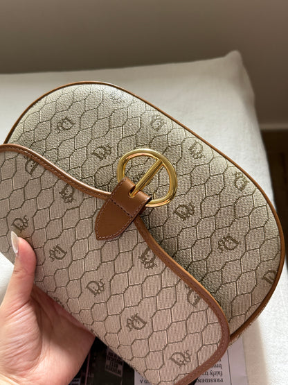 Vintage Dior 豬鼻扣馬鞍包🍯