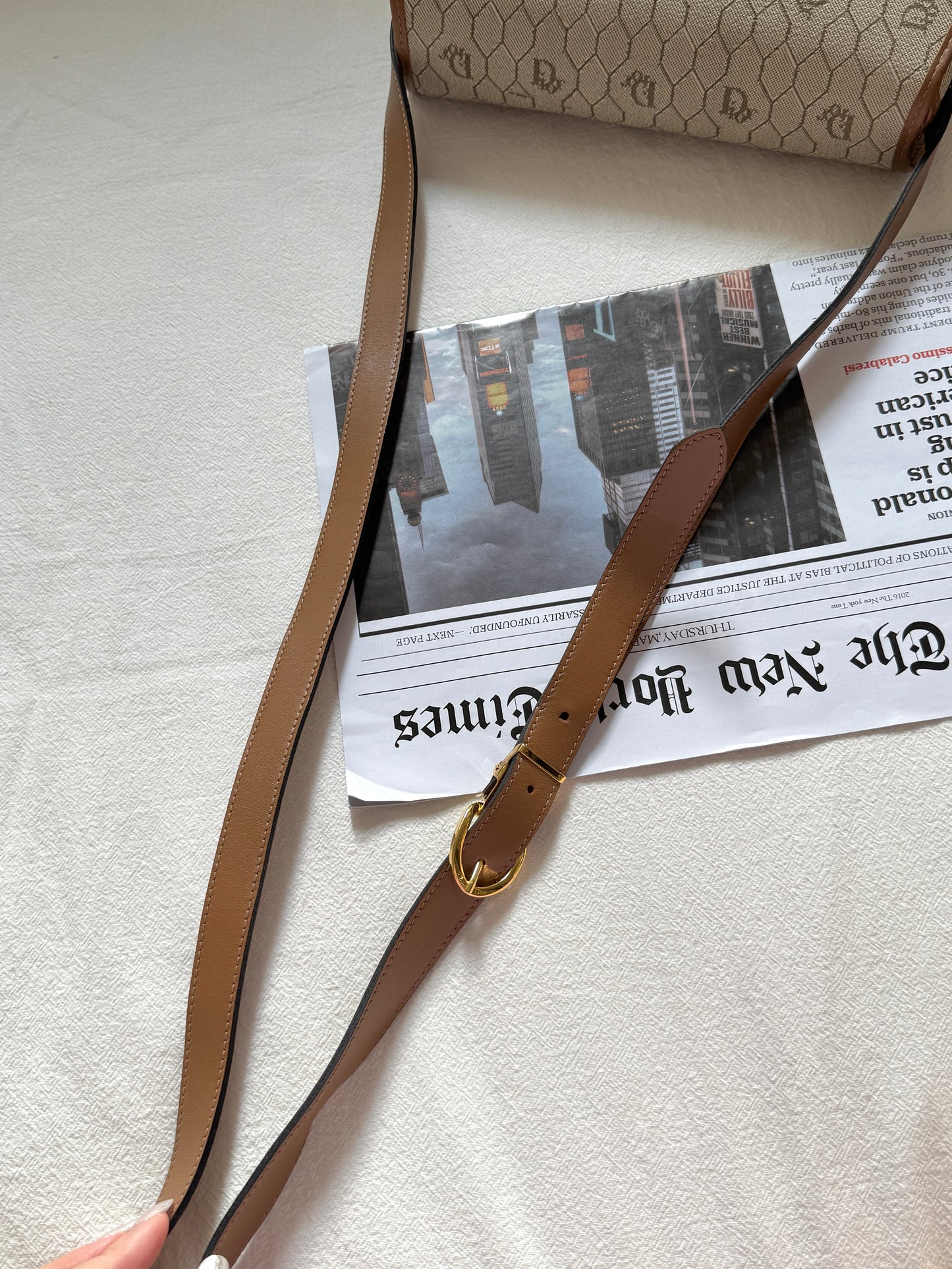 Vintage Dior 豬鼻扣馬鞍包🍯