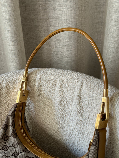 Vintage Gucci monogram hobo