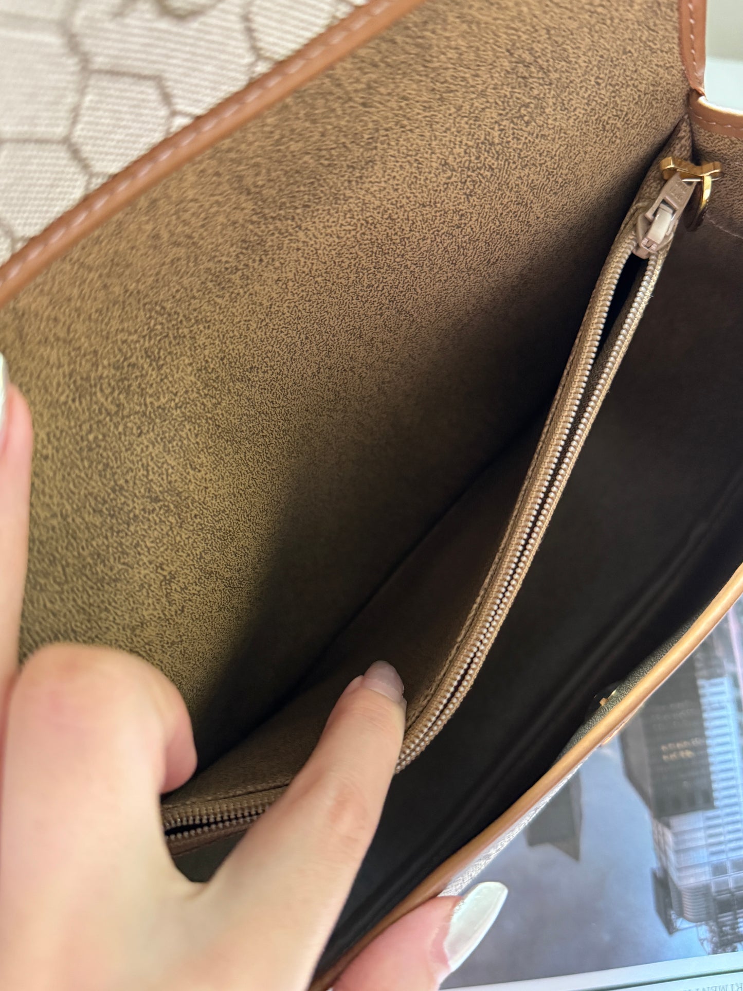 Vintage Dior 豬鼻扣馬鞍包🍯