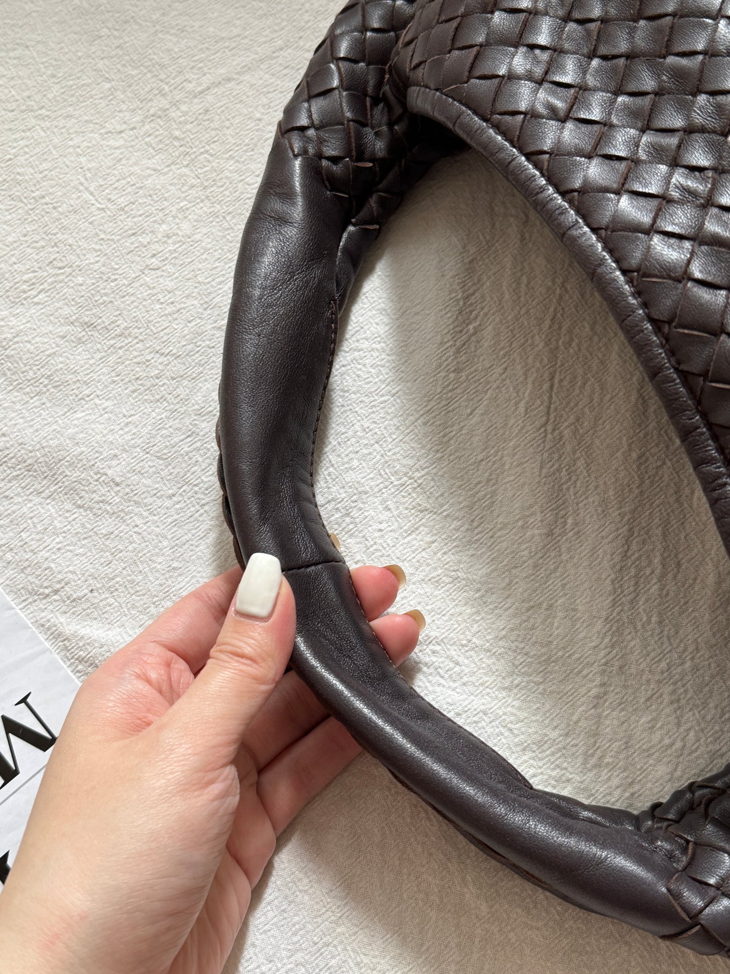 Vintage Bottega Veneta 深棕色半月hobo🌙