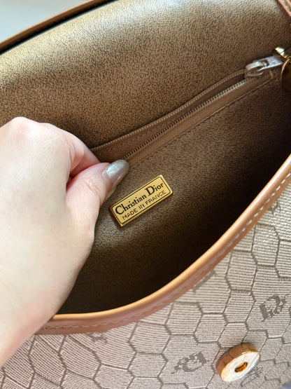 Vintage Dior 豬鼻扣馬鞍包🍯