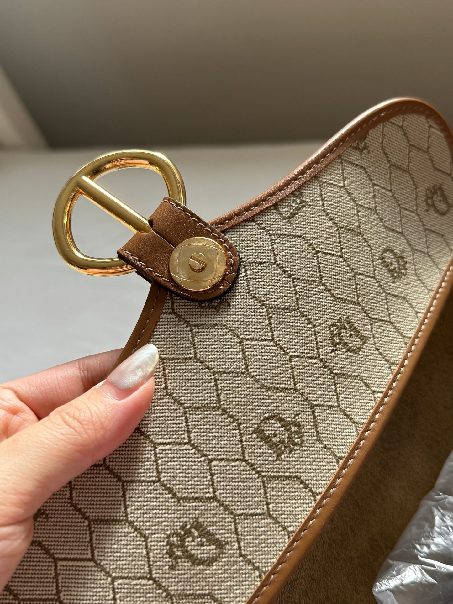 Vintage Dior 豬鼻扣馬鞍包🍯