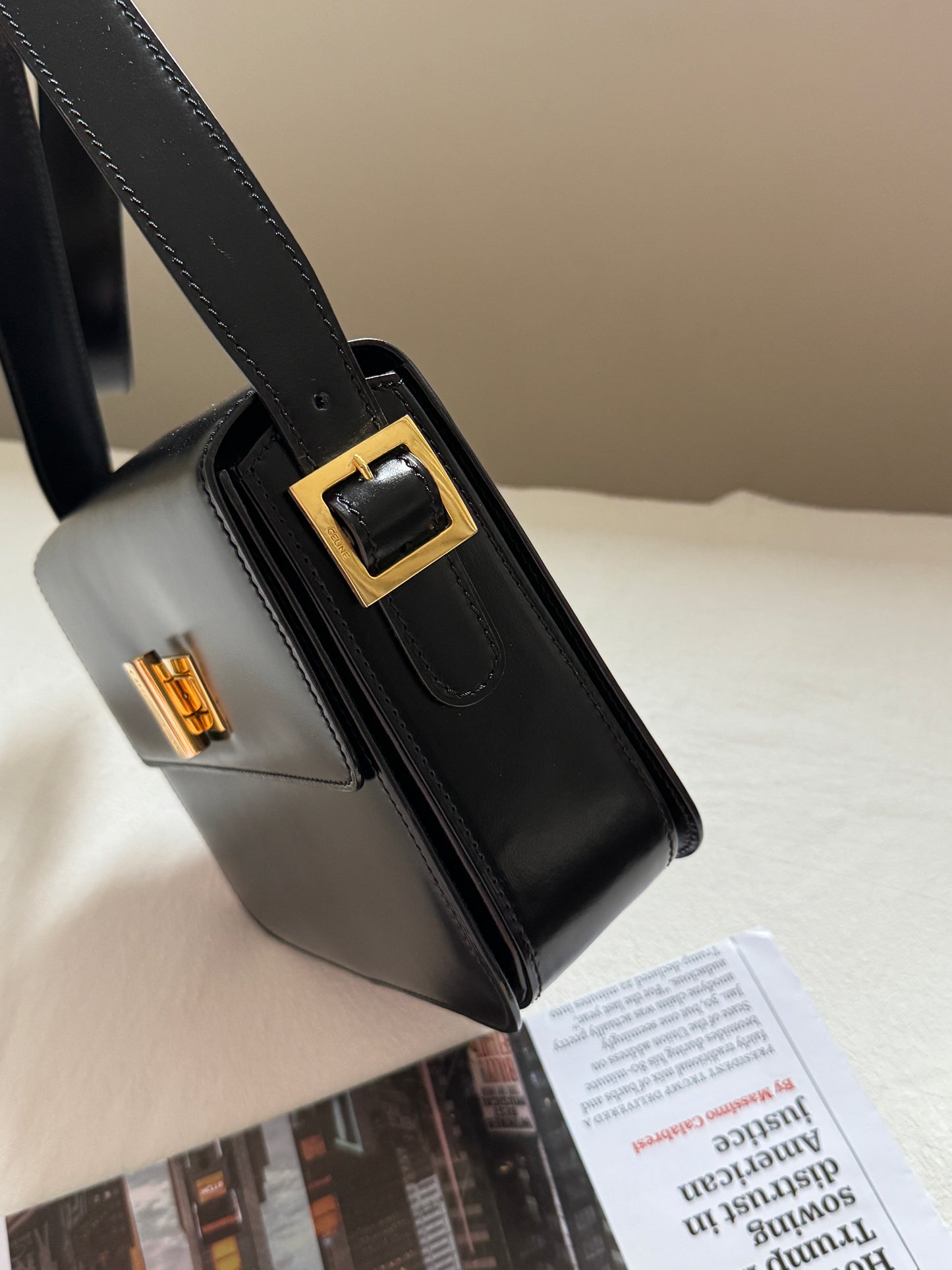 Vintage Celine turnlock豆腐包💫