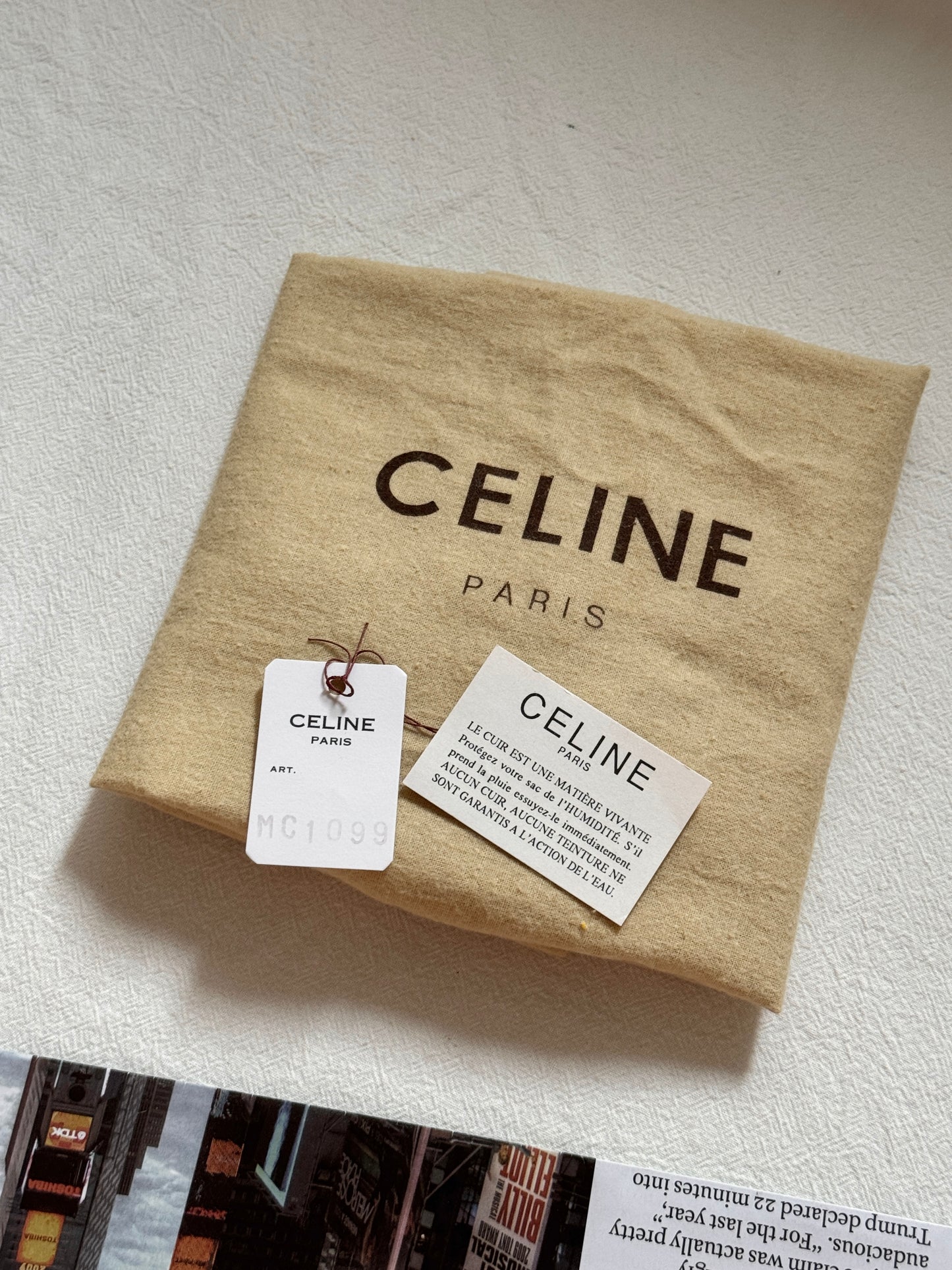 Vintage Celine turnlock豆腐包💫