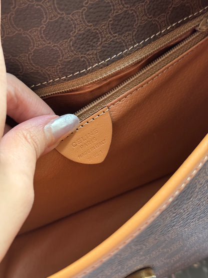 Vintage Celine 老花大金環豆腐包🪐