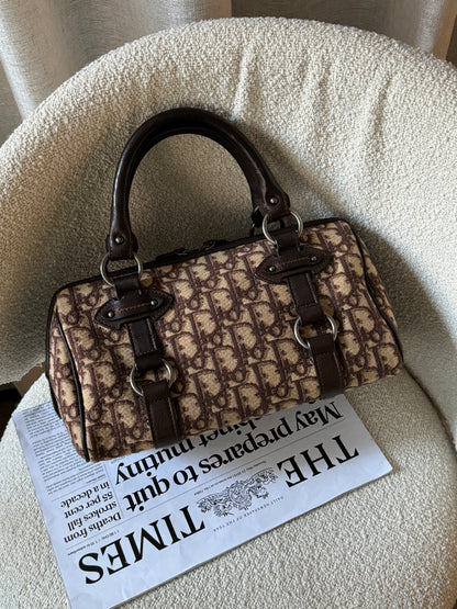 Vintage Dior brown monogram bag