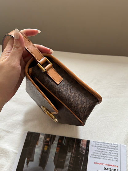 Vintage Celine 老花大金環豆腐包🪐