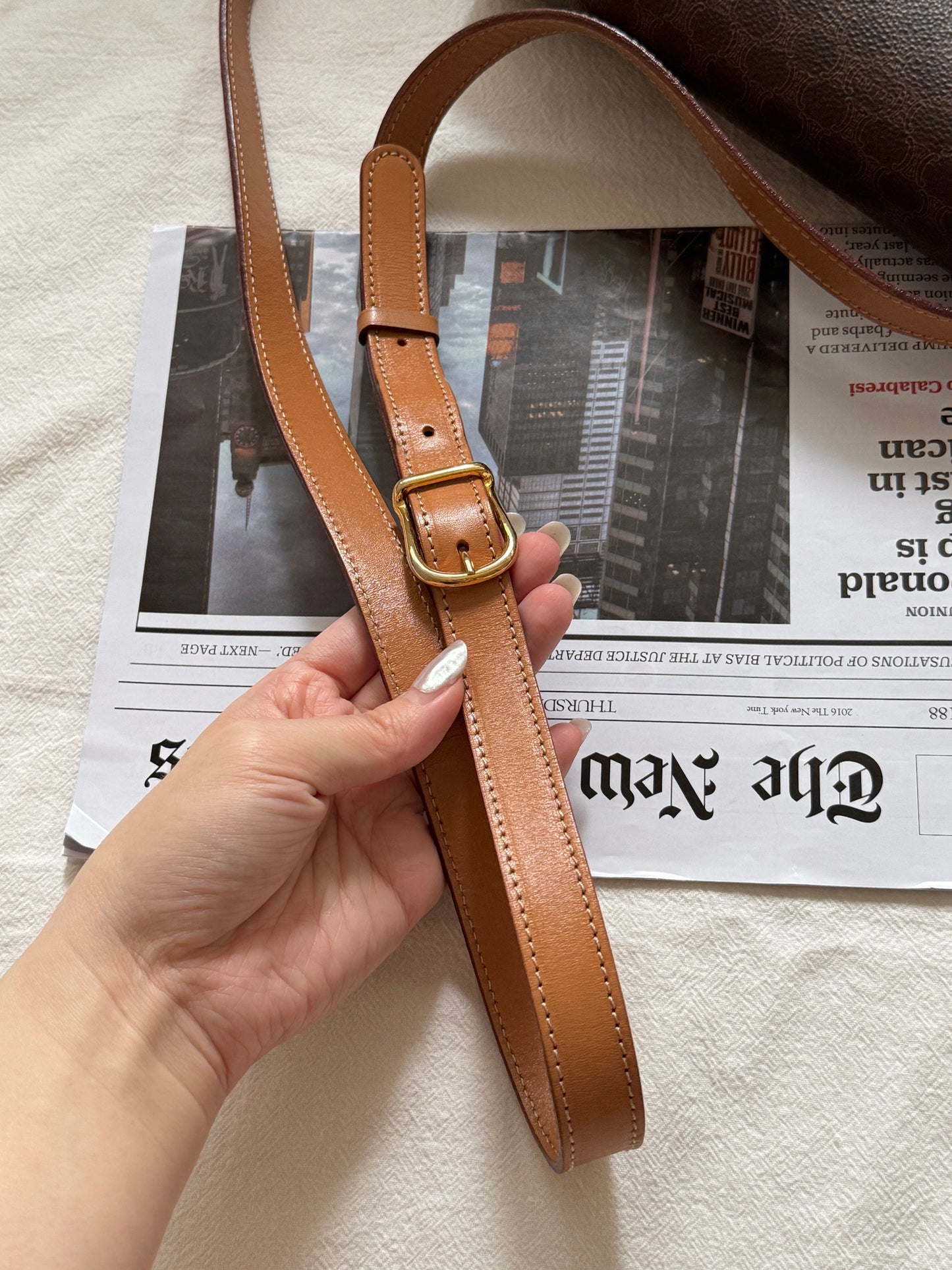 Vintage Celine 老花大金環豆腐包🪐