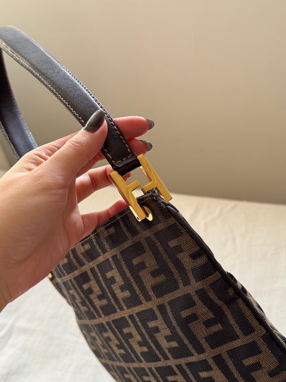 Vintage Fendi zucca square tote🫒
