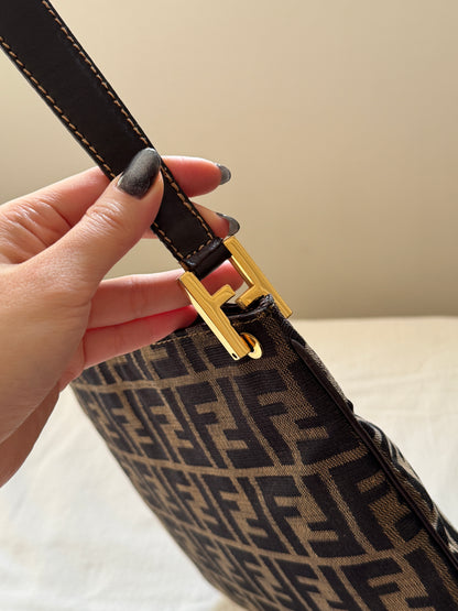 Vintage Fendi zucca square tote🫒