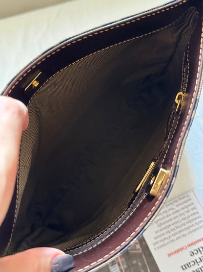 Vintage Fendi zucca square tote🫒