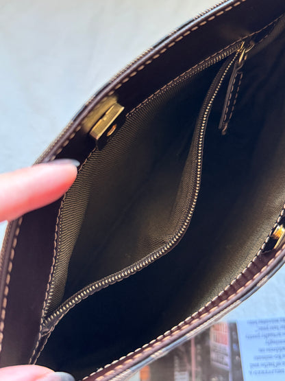 Vintage Fendi zucca square tote🫒