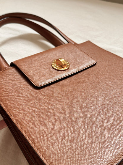 Vintage Bvlgari 風琴tote bag 2-way