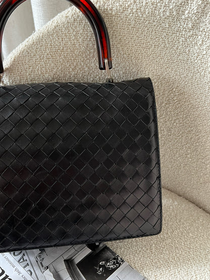 Vintage Bottega Veneta 玳瑁kelly bag
