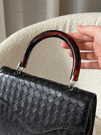 Vintage Bottega Veneta 玳瑁kelly bag