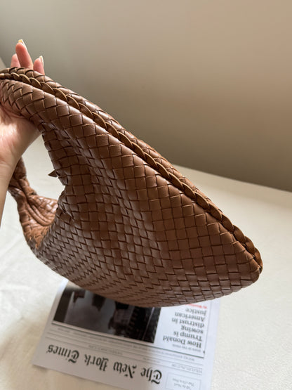 Vintage Bottega Veneta 奶茶hobo 38